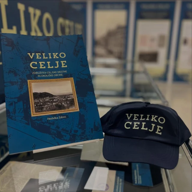 📘+ 🧢 Danes ob odprtju razstave Veliko Celje (Zgodovinski arhiv Celje, 10. 9./18h), ob nakupu kataloga razstave gratis “šilt-kapa” ‼️ 
👉 https://zac.si/product/veliko-celje-zdruzitev-celjske-mestne-in-okoliske-obcine/