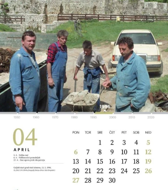 🗓️ #april #koledar26 / Celjski stari grad med obnovo 1996
⏳  #70skozi6 #zac70 #dekade90
📸  SI_ZAC/1395 Zbirka fotografij Sherpa @einspieleredi