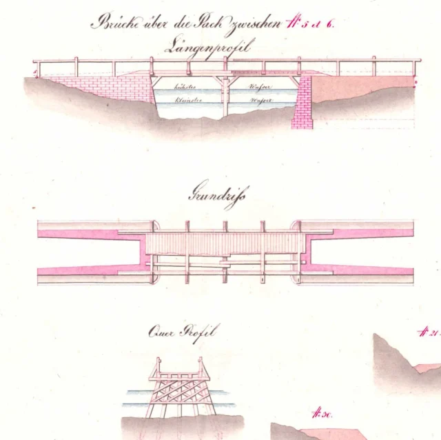 🧐 Most čez Pako. Izsek iz načrta za gradnjo ceste med Letušem in Šoštanjem, 1830.
👉 SI_ZAC/0008 Okrožni urad Celje, a. š. 105, sign. 755e #arhivjemost 🧱 Iz gradiva za razstavo Šmartno ob Paki v dokumentih #hisapisanihspominov v produkcuji Občina Šmartn ob Paki in Muzej Velenje. Osma iz serije razstav #arhivvregiji @followers